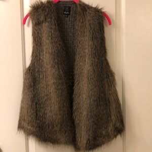 Ella Moss Fur Vest